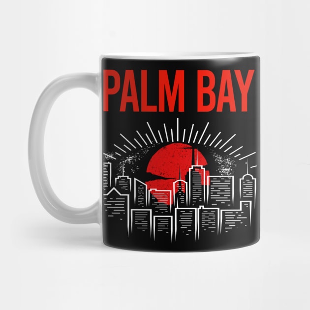 Red Moon Palm Bay by flaskoverhand